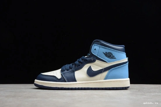 EP Kid 1 Jordan University Air (555088-140) Kids 555088-140 Blue Obsidian 0206